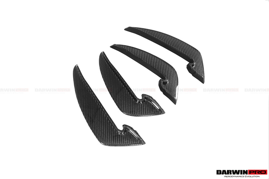 2017-2019 Audi RS4 B9 BKSS Style Front Canards