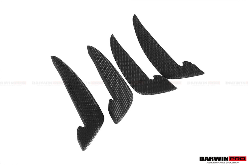 2017-2019 Audi RS4 B9 BKSS Style Front Canards
