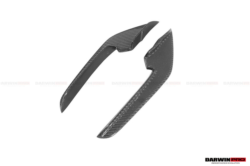 2019-UP Toyota GR Supra (J29/DB) A90 A91 BKSSII Style Partial Carbon Fiber Front Bumper