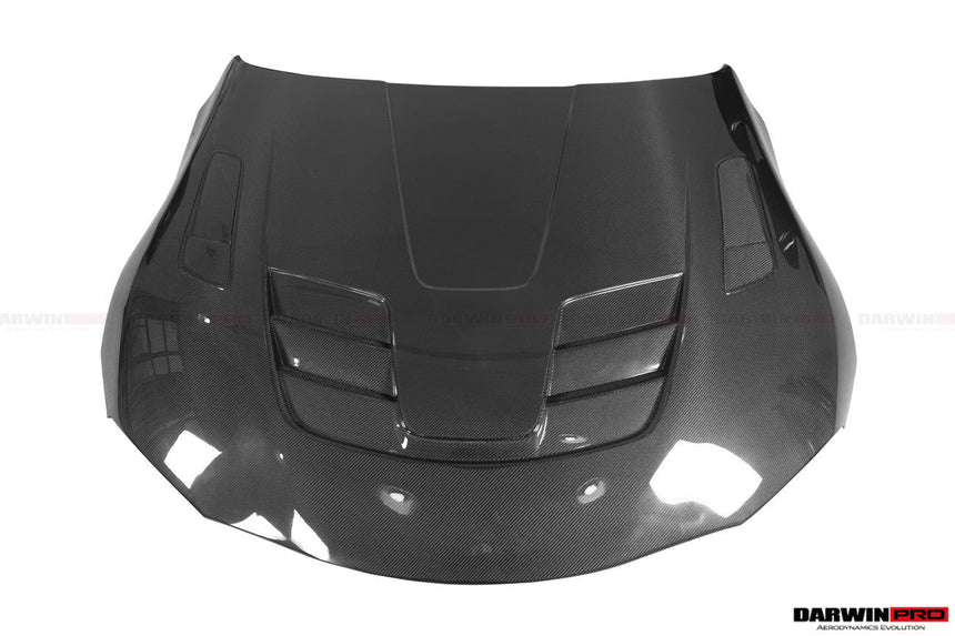 2019-UP Toyota GR Supra (J29/DB) A90 A91 BKSSII Style Carbon Fiber Hood