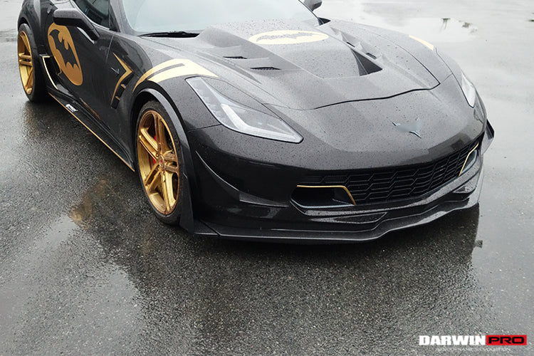 2013-2019 Corvette C7 Z51 Z06 Grandsport Carbon Fiber Canards