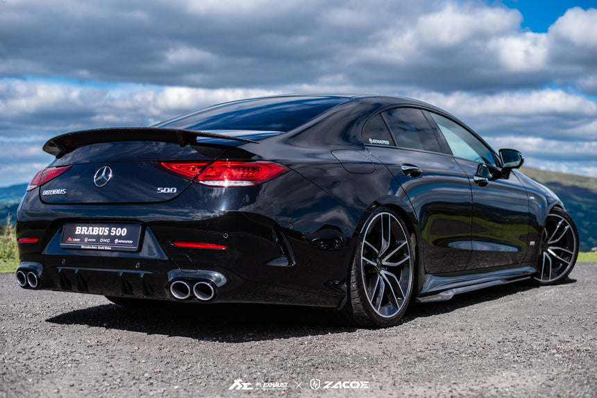 Mercedes CLS53 Dry Carbon Fiber Side Skirts - Zacoe