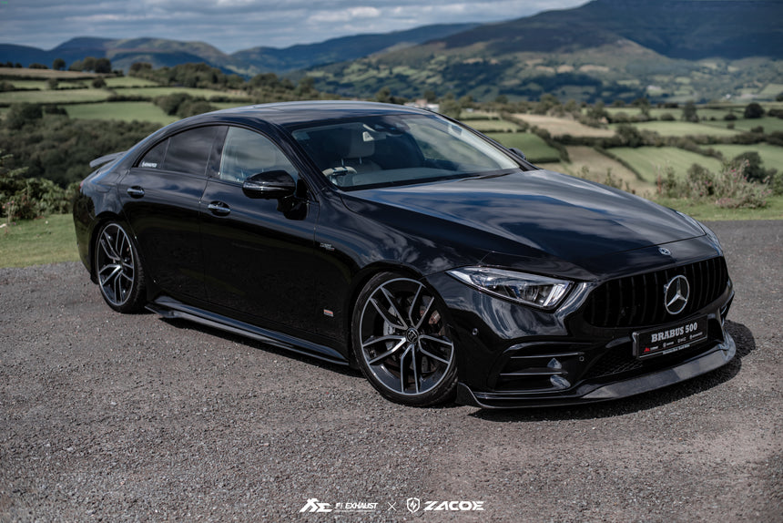 Mercedes CLS53 Dry Carbon Fiber Side Skirts - Zacoe