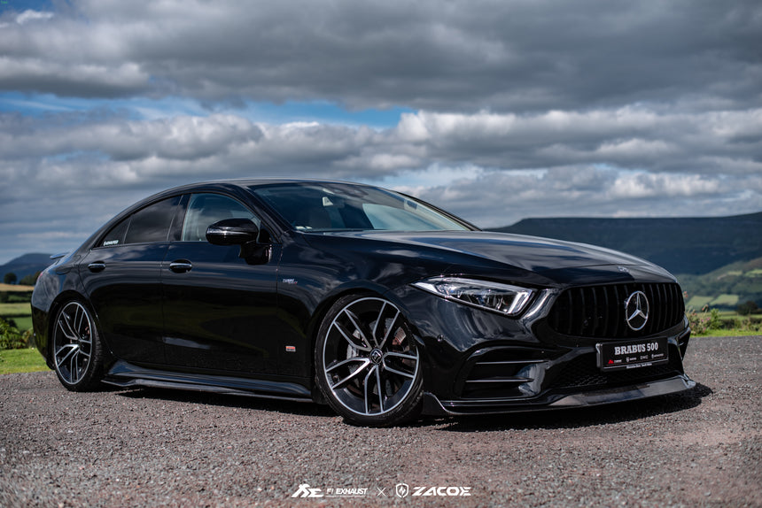 Mercedes CLS53 Dry Carbon Fiber Front Lip - Zacoe