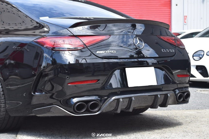 Mercedes CLS53 Dry Carbon Fiber Diffuser - Zacoe