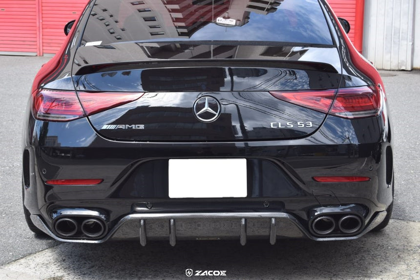 Mercedes CLS53 Dry Carbon Fiber Diffuser - Zacoe