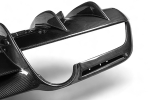 2019-2024 Ferrari F8 OEM Style Dry Carbon Fiber Rear Diffuser Lip