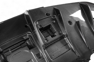2019-2024 Ferrari F8 OEM Style Dry Carbon Fiber Rear Diffuser Lip
