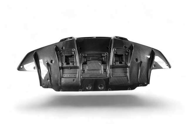 2019-2024 Ferrari F8 OEM Style Dry Carbon Fiber Rear Diffuser Lip