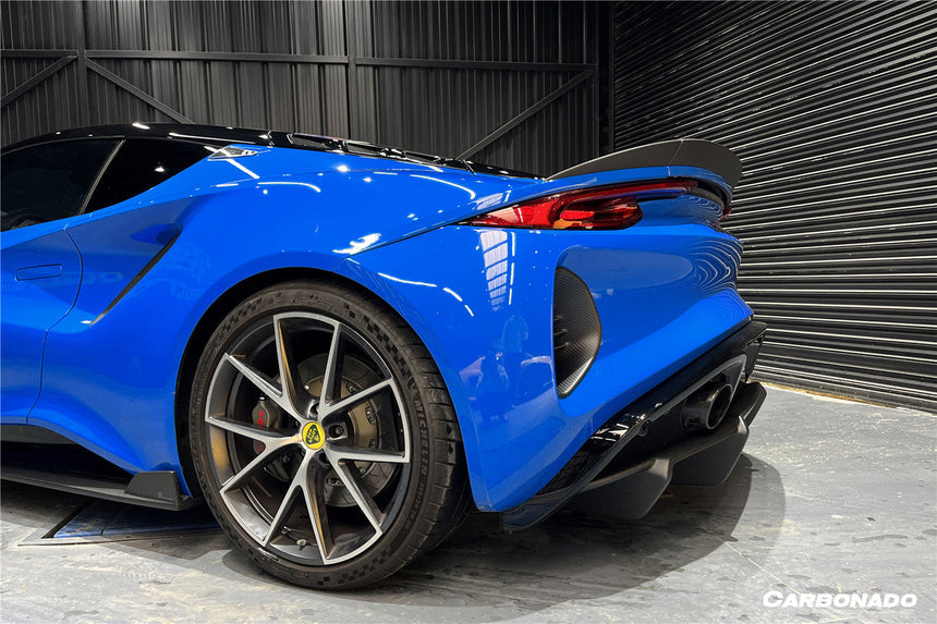 2021-2024 Lotus Emira OD Style Dry Carbon Fiber Rear Bumper Vents