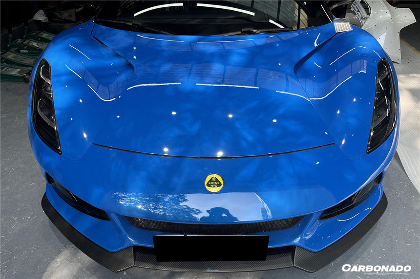2021-2024 Lotus Emira OD Style Dry Carbon Fiber Front Lip Splitter