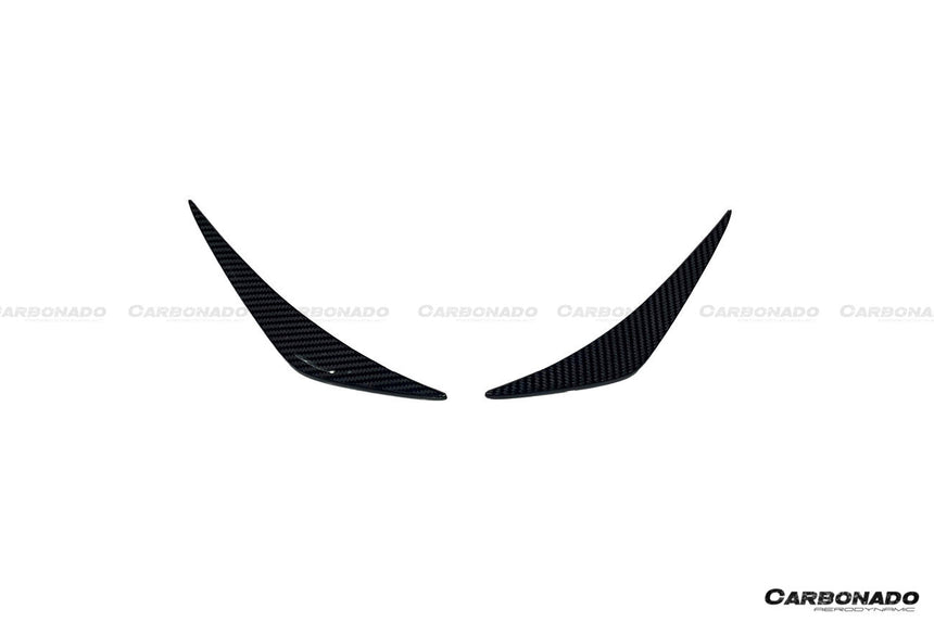 2021-2024 Lotus Emira OD Style Dry Carbon Fiber Front Bumper Canards