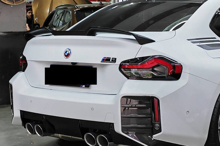 2021-2024 BMW M2 G87 OD-B Style Dry Carbon Fiber Trunk Spoiler