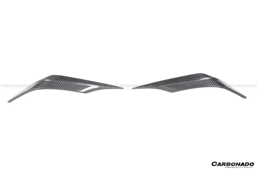2020-2024 Maserati MC20 NVT Style Dry Carbon Fiber Front Lip Splitter