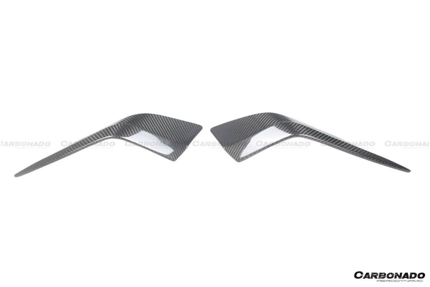 2020-2024 Maserati MC20 NVT Style Dry Carbon Fiber Front Lip Splitter