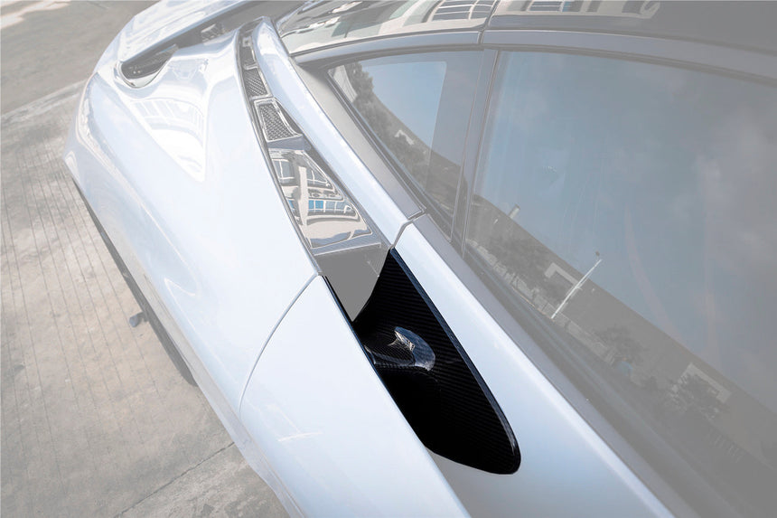 2017-2022 McLaren 720s Dry Carbon Fiber Door Handles Patch