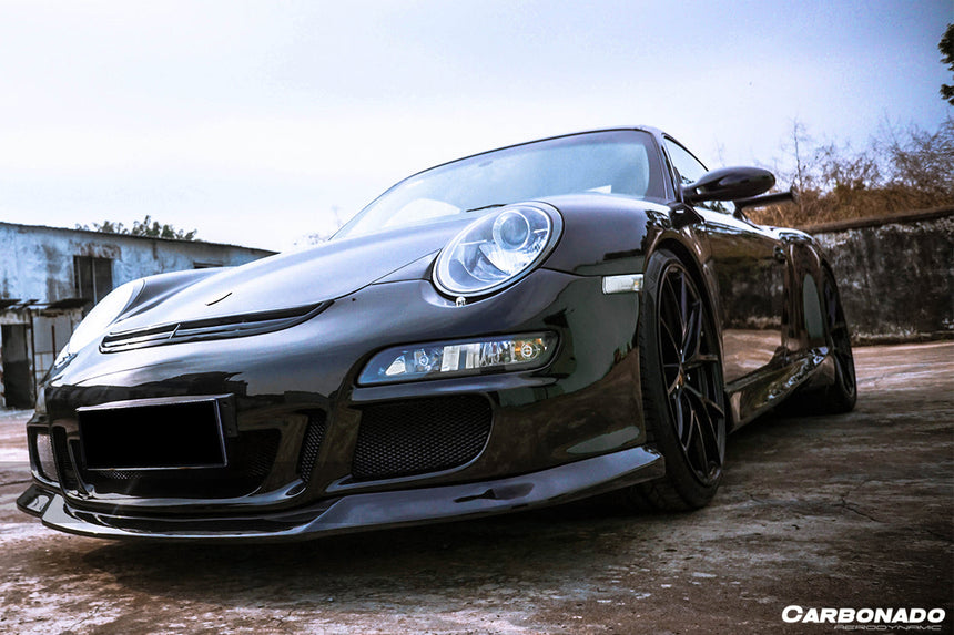 2005-2008 Porsche 911 997.1 Carrera S TA Style Side Skirts