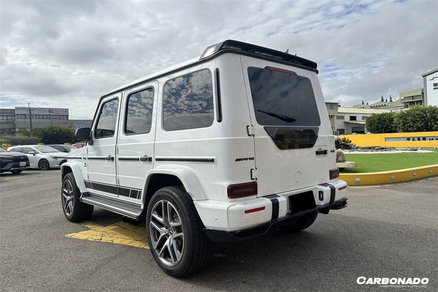 2018-2024 Mercedes Benz G63 AMG W464 G-Wagon TC Style Dry Carbon Fiber Rear Lip