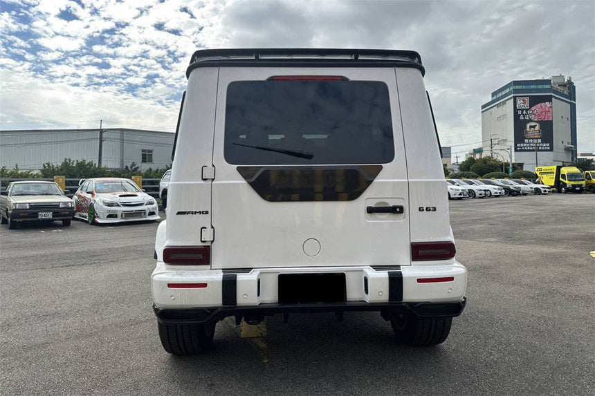 2018-2024 Mercedes Benz G63 AMG W464 G-Wagon TC Style Dry Carbon Fiber Rear Lip