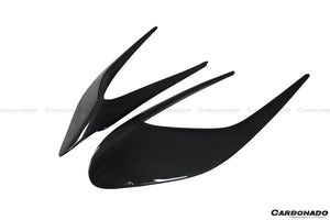 2015-2024 Ferrari 488 GTB Spider And F8 MSY Style Carbon Fiber Side Air Intake Flaps