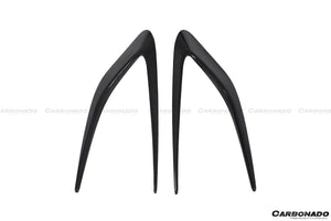 2015-2024 Ferrari 488 GTB Spider And F8 MSY Style Carbon Fiber Side Air Intake Flaps