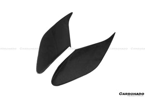 2015-2020 Ferrari 488 GTB & Spider MSY Style Carbon Fiber Side Air Intake Fins