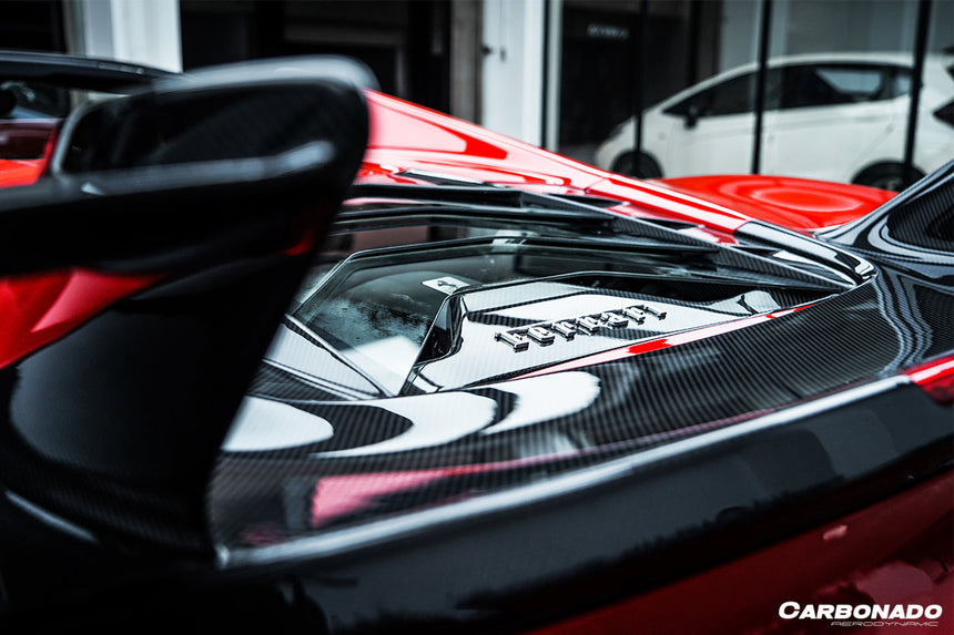 2015-2020 Ferrari 488 Spider MSY Style Trunk Spoiler Wing