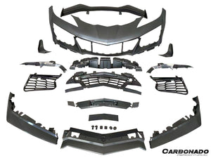 2020-2026 Corvette C8 Stingray Z06 Style Polypropylene Front Bumper