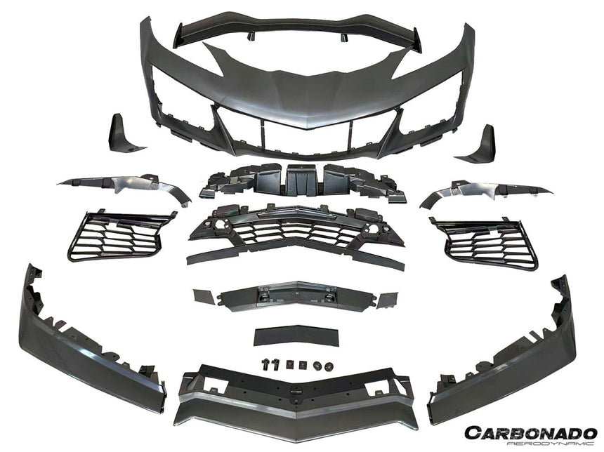 2020-2026 Corvette C8 Stingray Z06 Style Polypropylene Front Bumper