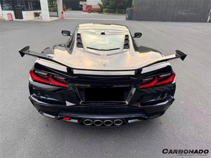 2020-2026 Corvette C8 Stingray and E-RAY And Z06 Autoclave Carbon Fiber Trunk Spoiler Wing