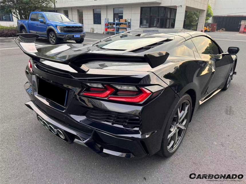 2020-2026 Corvette C8 Stingray Z06 Style Rear Bumper with Exhaust System