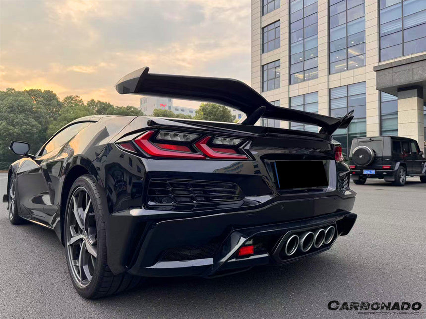 2020-2026 Corvette C8 Stingray and E-RAY And Z06 Autoclave Carbon Fiber Trunk Spoiler Wing