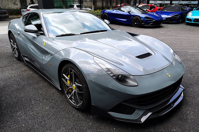 2012-2017 Ferrari F12 Berlinetta Carbon Fiber Side Skirts Carbonado (DC)