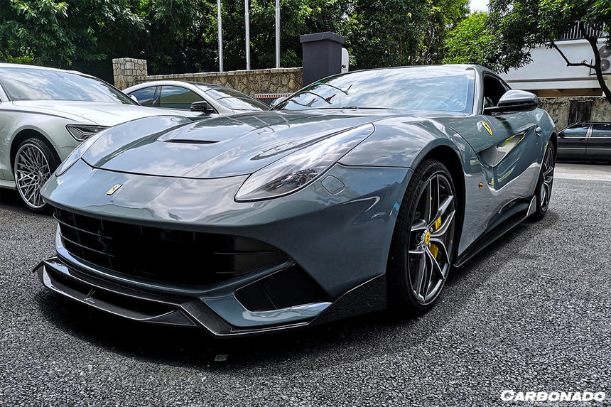 2012-2017 Ferrari F12 Berlinetta Carbon Fiber Side Skirts Carbonado (DC)