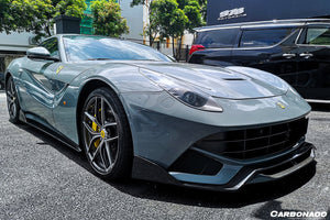 2012-2017 Ferrari F12 Berlinetta Carbon Fiber Front Lip Carbonado (RS)