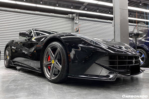 2012-2017 Ferrari F12 Berlinetta Carbon Fiber Front Lip Carbonado (RS)