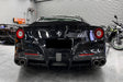 2012-2017 Ferrari F12 Berlinetta Carbon Fiber Rear Diffuser Carbonado (RS)