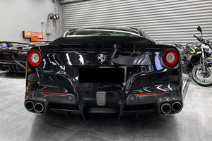 2012-2017 Ferrari F12 Berlinetta Carbon Fiber Rear Diffuser Carbonado (RS)