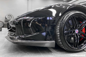 2010-2015 Ferrari 458 Italia and Spider Carbon Fiber Front Lip Carbonado (AP)
