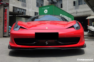 2010-2015 Ferrari 458 Italia and Spider Carbon Fiber Full  Body Kit Carbonado (AV)