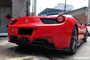 2010-2015 Ferrari 458 Italia and Spider Carbon Fiber Full  Body Kit Carbonado (AV)