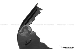 2010-2015 Ferrari 458 Italia and Spider Carbon Fiber Front Lip Carbonado (AV)