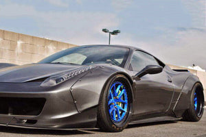 2010-2015 Ferrari 458 Italia and Spider Partial Carbon Fiber Aero Full Body Kit Carbondo (DE)