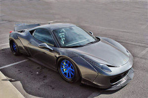 2010-2015 Ferrari 458 Italia and Spider Partial Carbon Fiber Aero Full Body Kit Carbondo (DE)