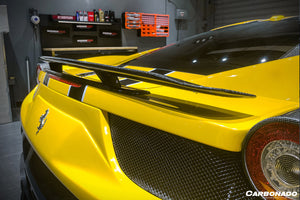 2010-2015 Ferrari 458 Italia and Spider Carbon Fiber Trunk Spoiler Carbondo (VT)