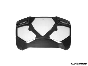 2015-2019 Ferrari Autoclave Carbon Fiber Engine Hood With Glass Carbonado (CPO) | Fits: 488 Spider, Pista Spider