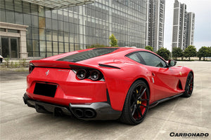 2017-2026 Ferrari 812 Superfast GTS OE Style Dry Carbon Fiber Rear Side Diffuser