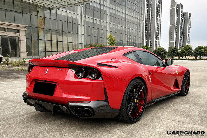 2017-2026 Ferrari 812 Superfast GTS OE Style Dry Carbon Fiber Side Skirts