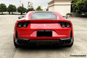 2017-2026 Ferrari 812 Superfast OEM Style Dry Carbon Fiber Rear Lip