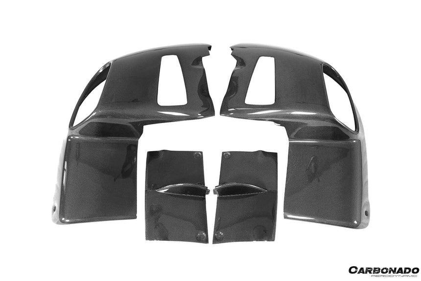 2012-2017 Ferrari F12 Berlinetta Carbon Fiber Rear Diffuser Carbonado (RS)